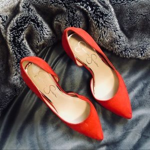Jessica Simpson Red Heels